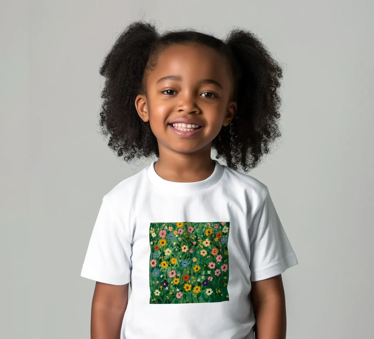 Harmonie in voller Blüte Kinder T-Shirt von Modern Muse