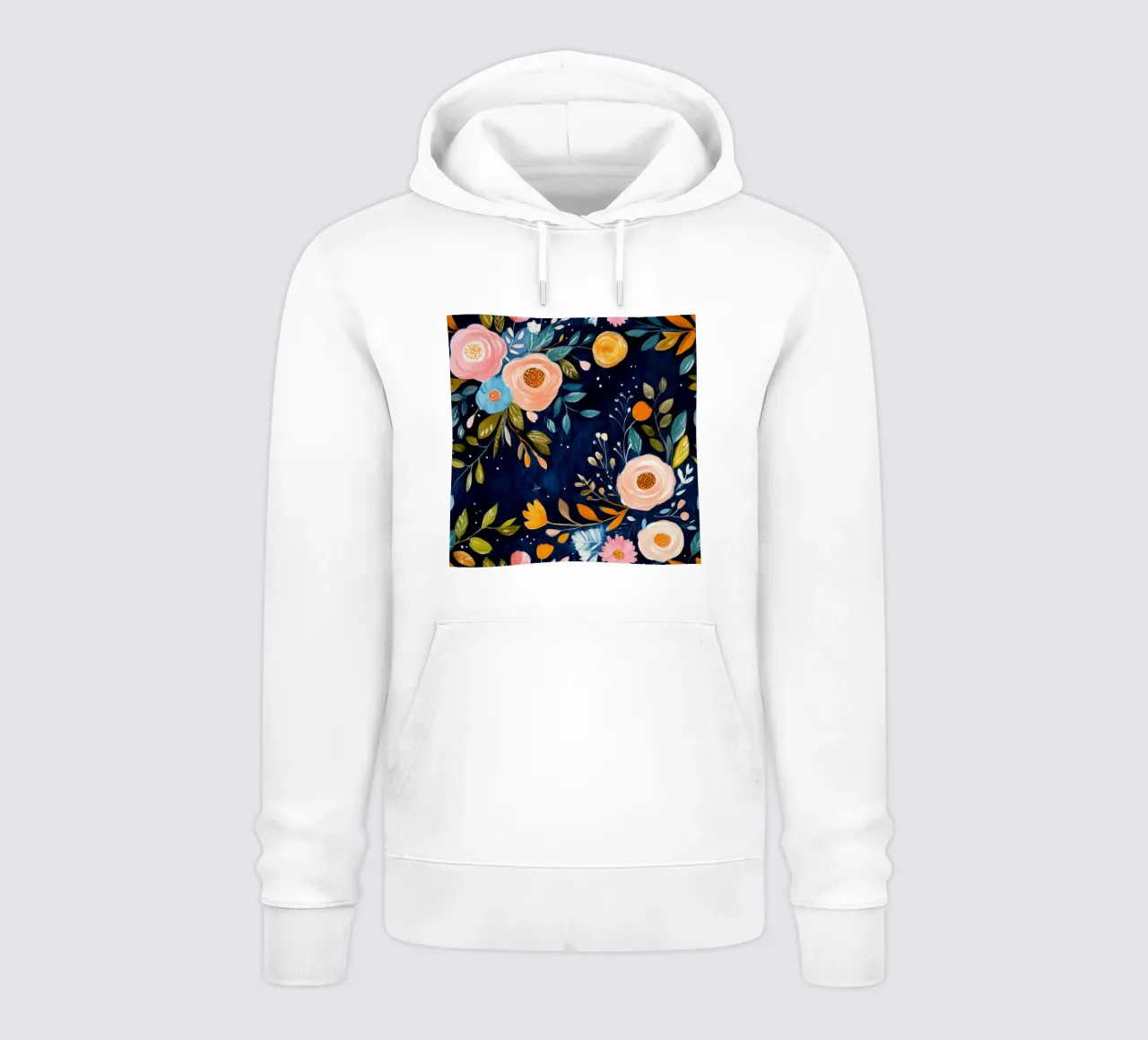 Torbellino de flores sudadera con capucha de Modern Muse