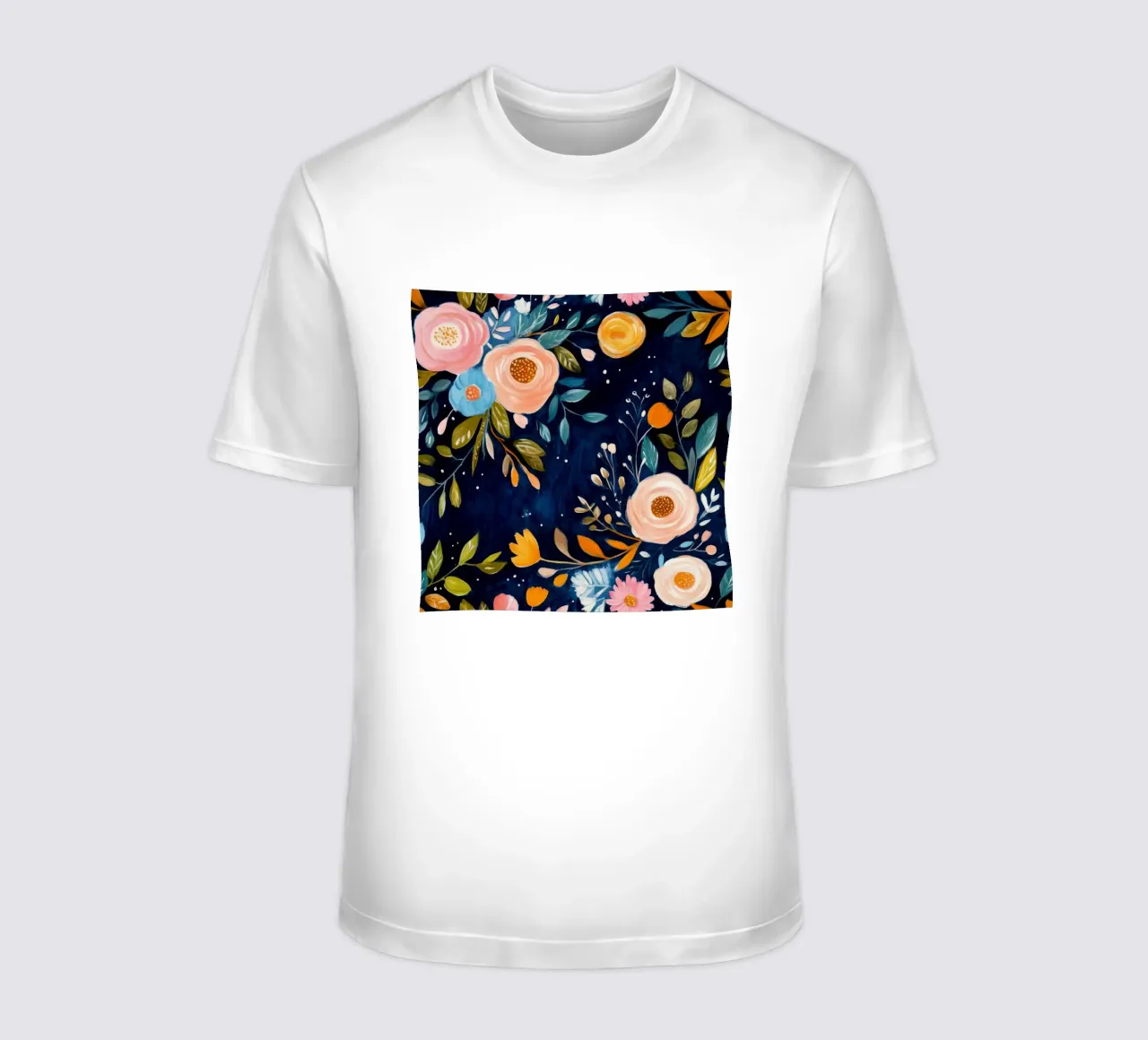 Vortice di fiori t-shirt da Modern Muse
