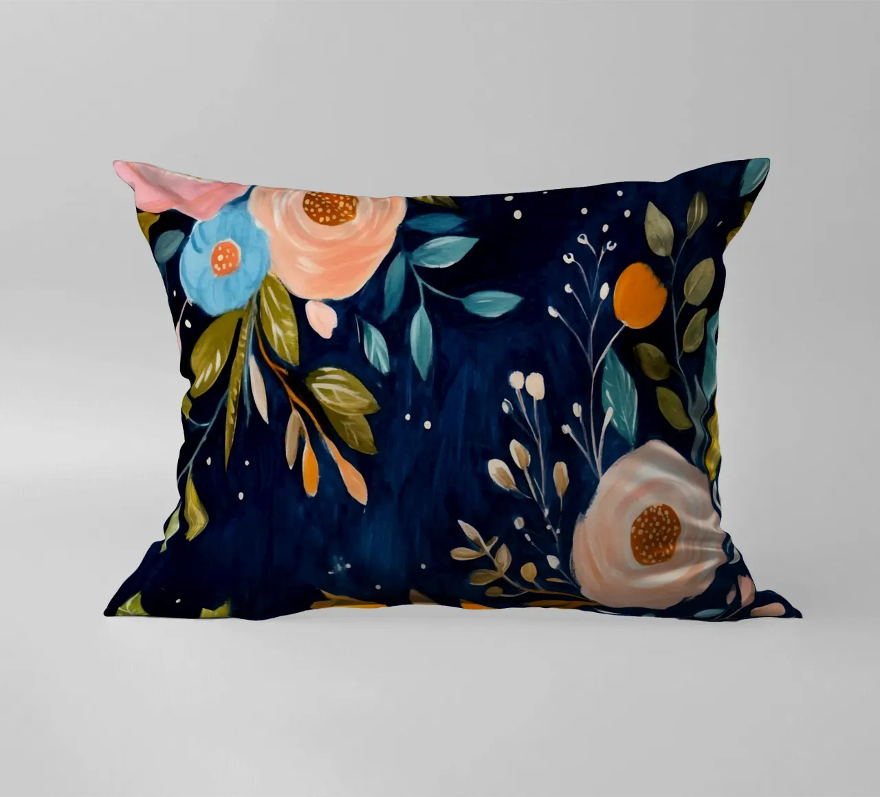 Vortice di fiori cuscino da Modern Muse