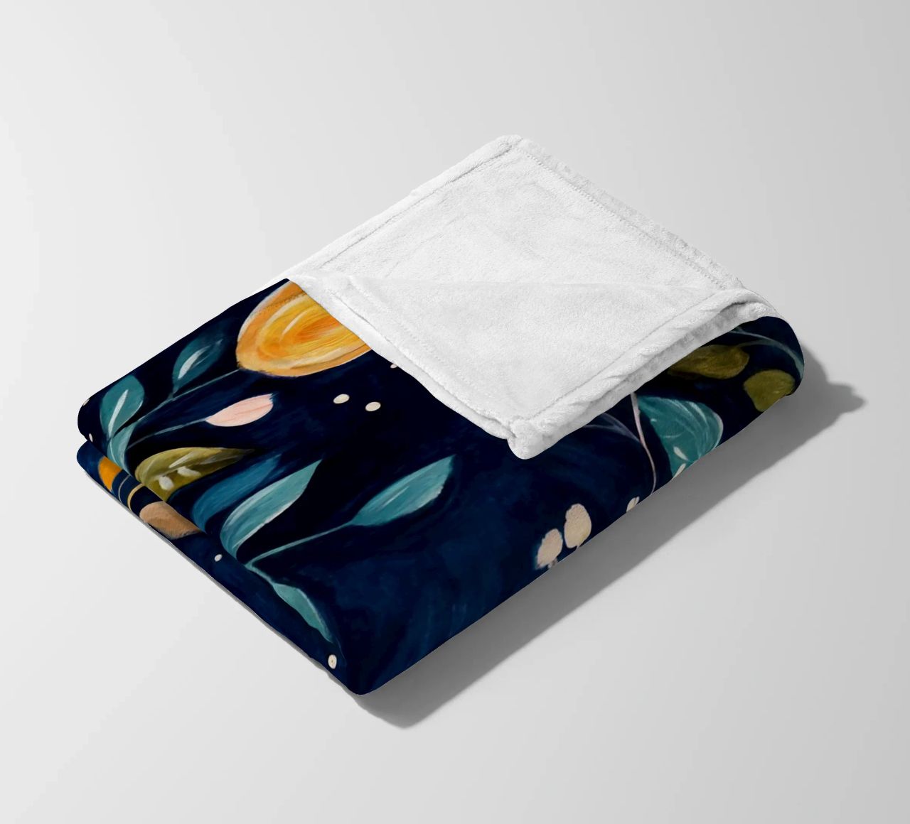 Vortice di fiori coperta in pile da Modern Muse