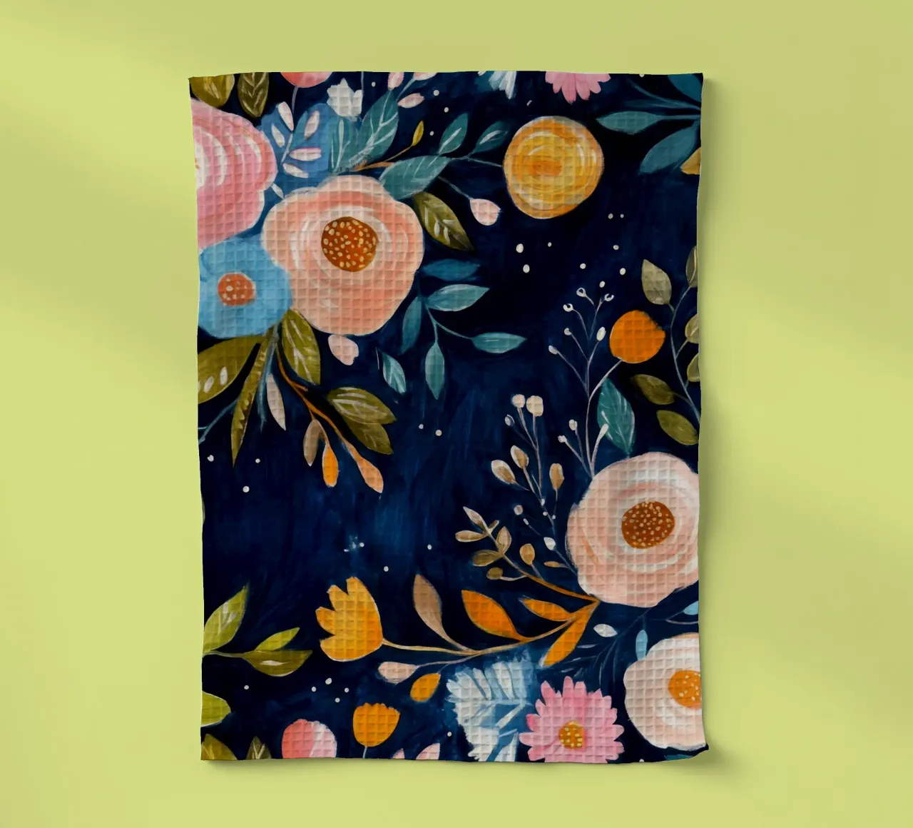 Vortice di fiori canovaccio da cucina da Modern Muse