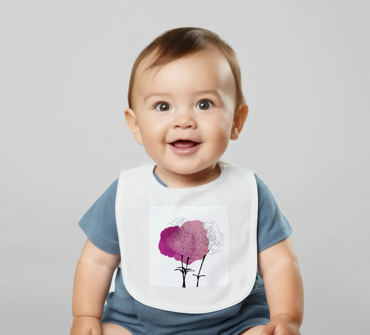 Carnation bavaglino da Morgan Kendall