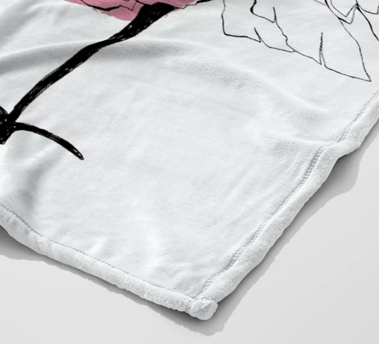 Carnation fleecedeken van Morgan Kendall