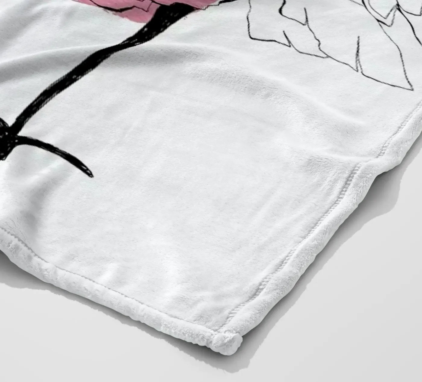 Carnation Fleecedecke von Morgan Kendall