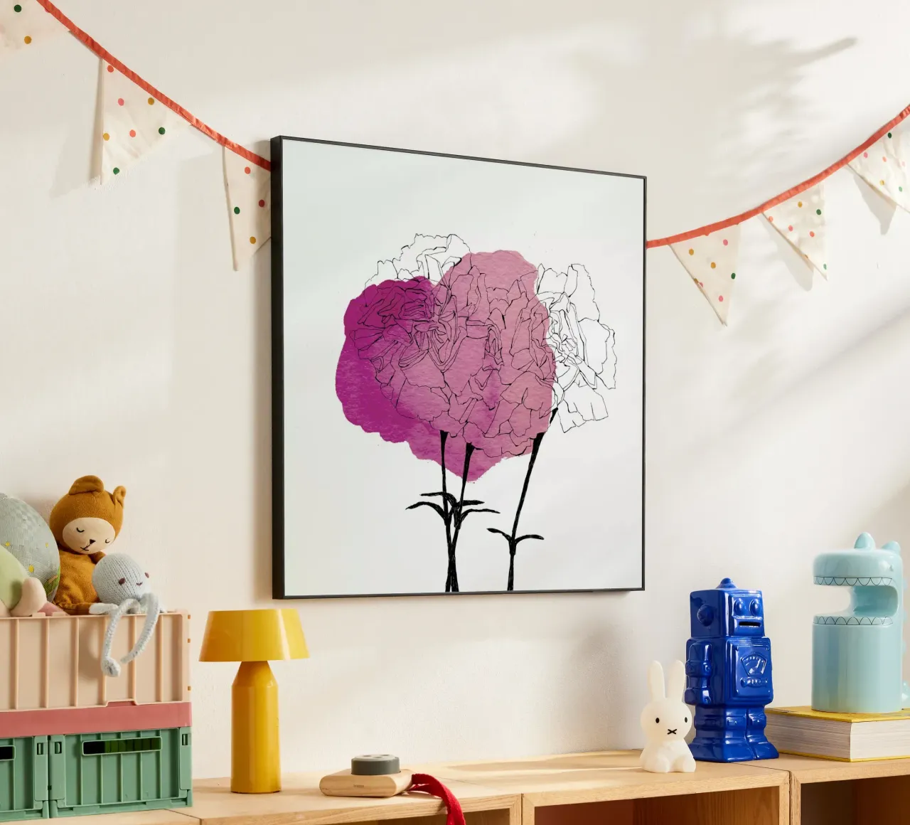 Carnation forex plate by Morgan Kendall