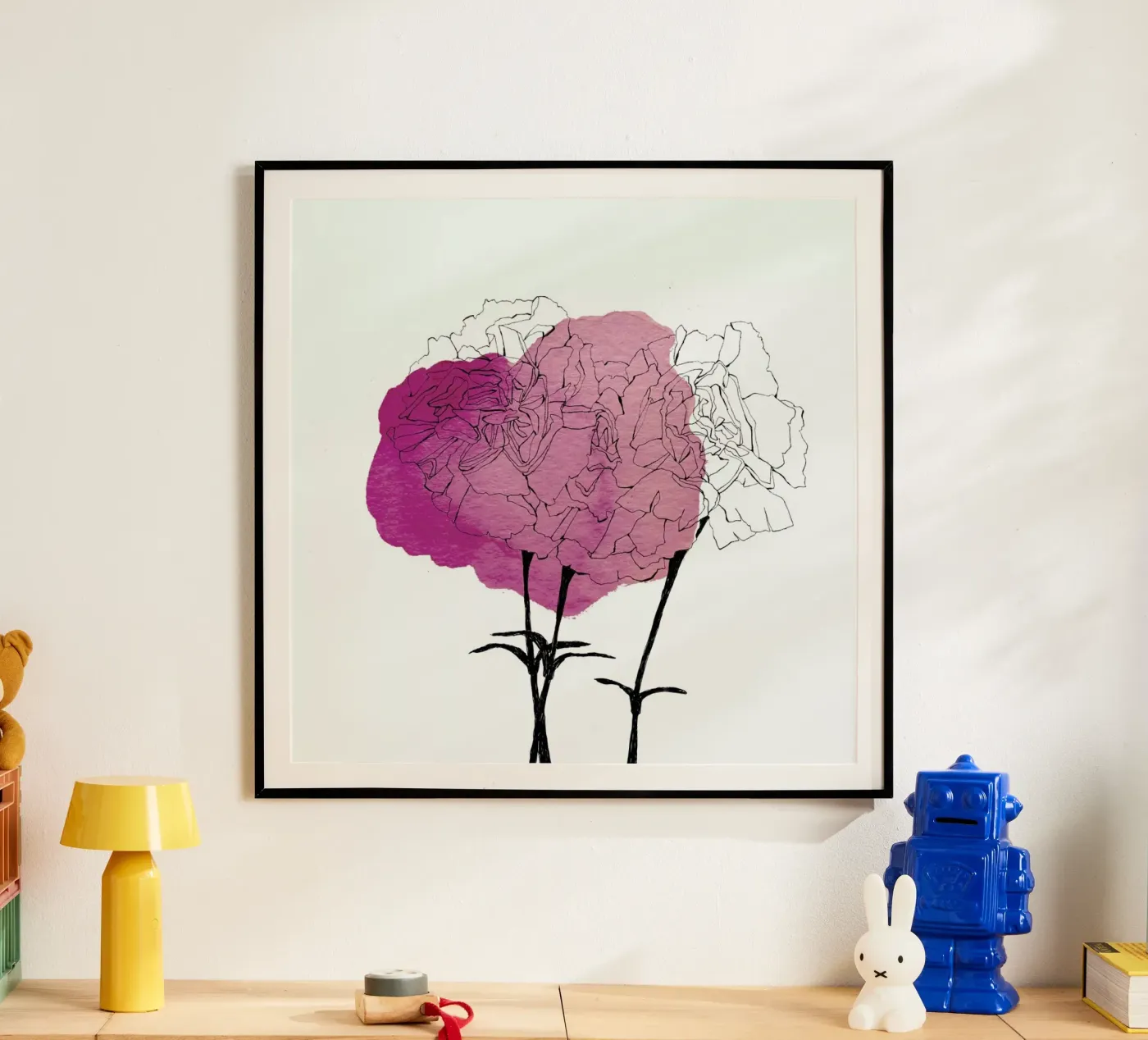 Carnation Poster von Morgan Kendall