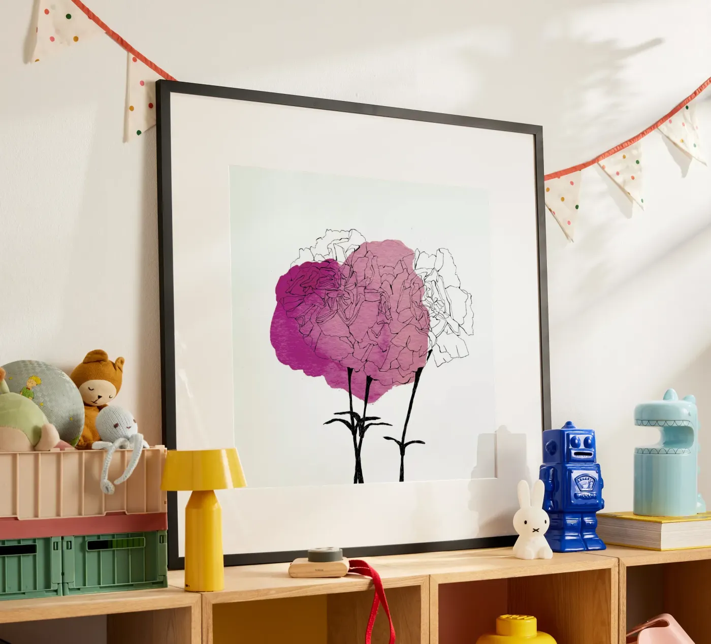 Carnation Poster von Morgan Kendall