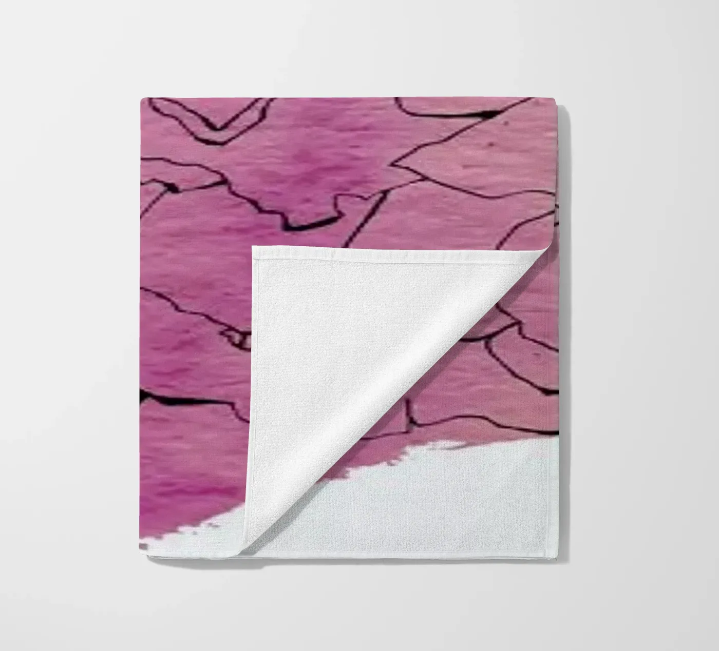 Carnation beach towel by Morgan Kendall