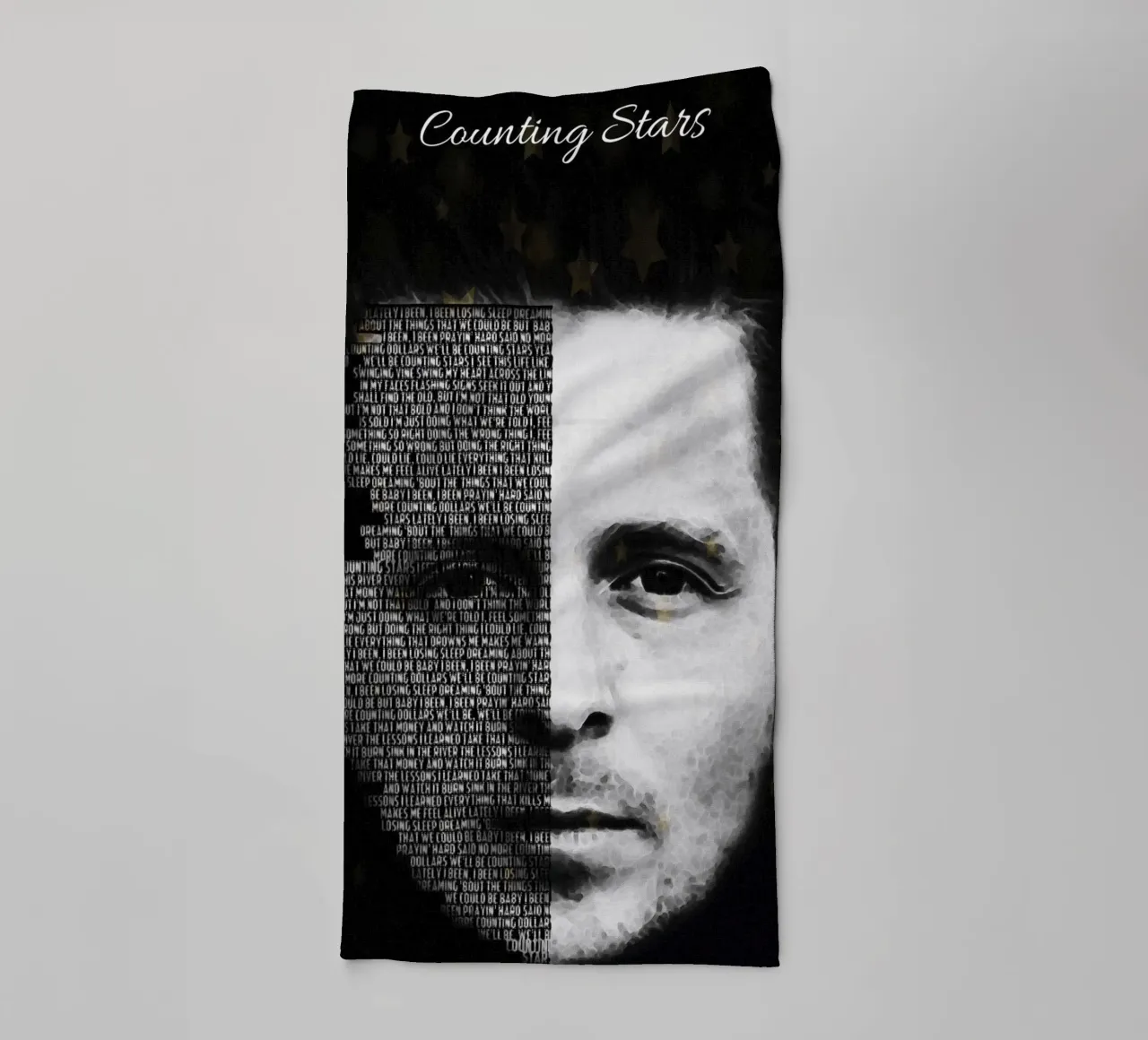 Counting Stars towel by Gunawan Rb