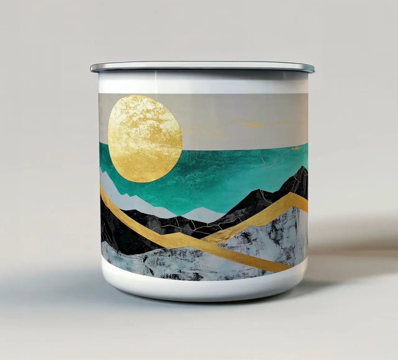 Solar Crest tazza in smalto da Niklas