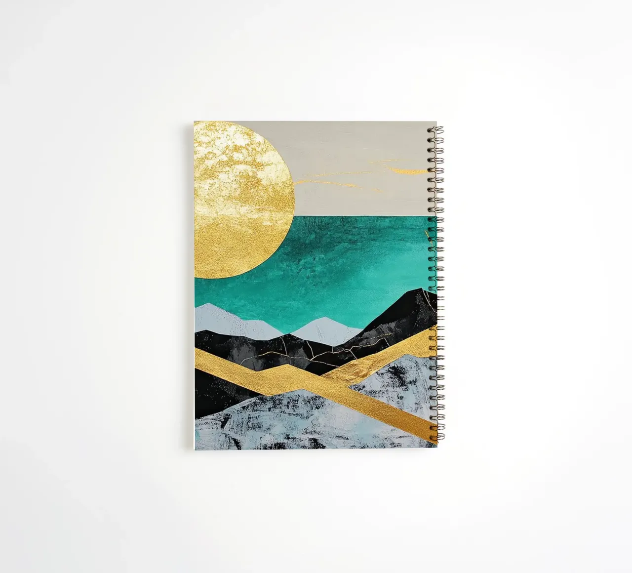 Solar Crest spiral notebook by Niklas
