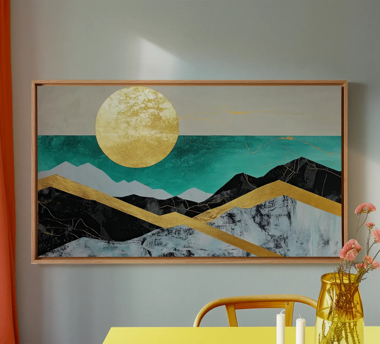 Solar Crest canvas by Niklas