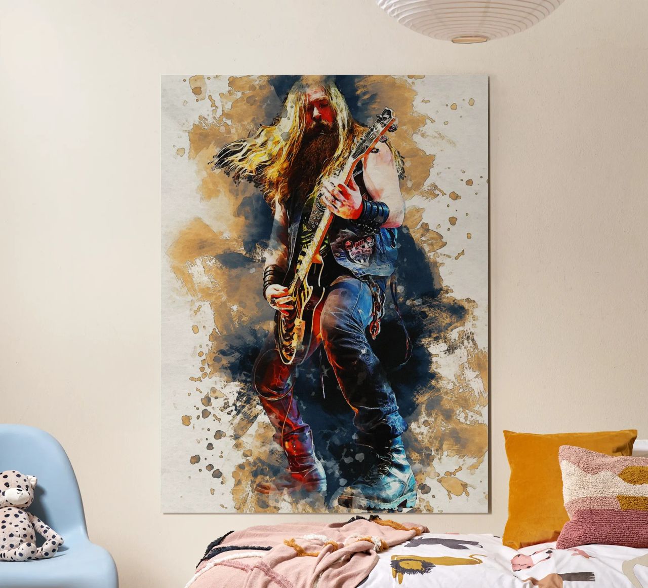 Smudge von Zakk Wylde's Black Label Society Poster von Gunawan Rb