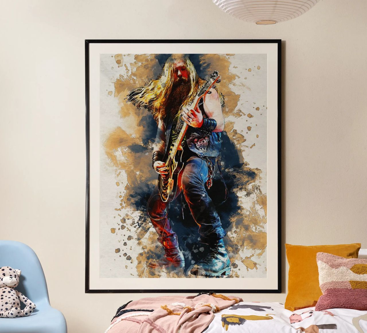 Smudge von Zakk Wylde's Black Label Society Poster von Gunawan Rb