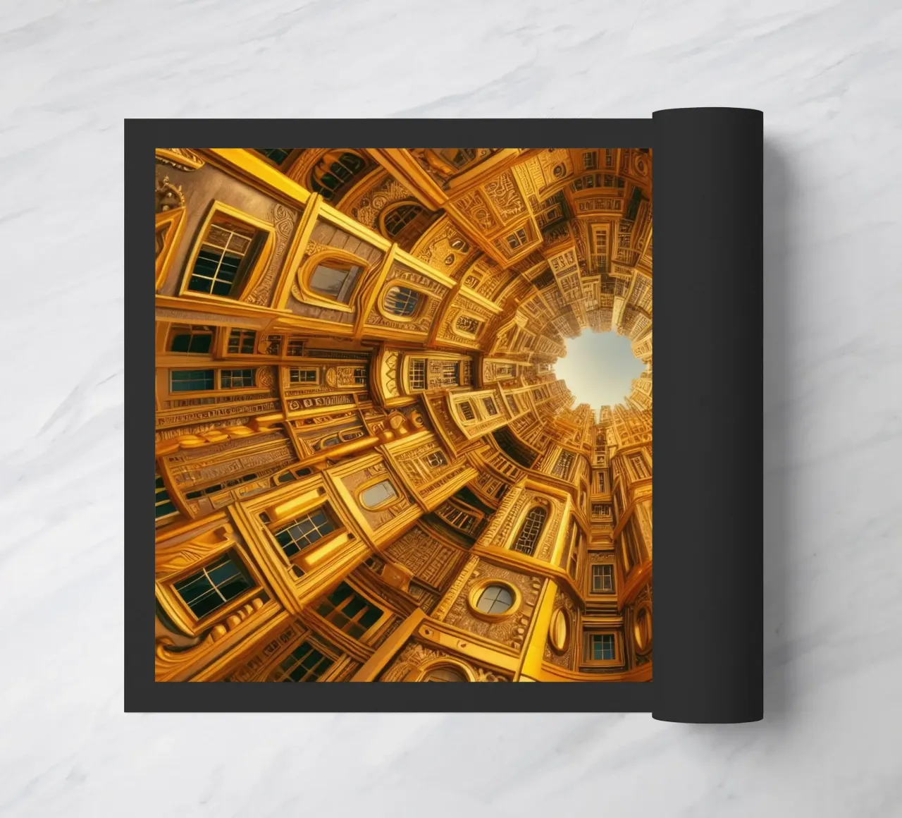 Sphere 050 - Golden Circular Architecture zerbino da Spheres