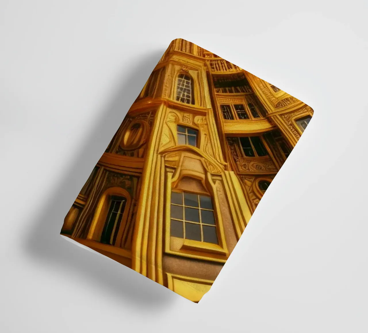 Sphere 050 - Golden Circular Architecture asciugamano da bagno da Spheres