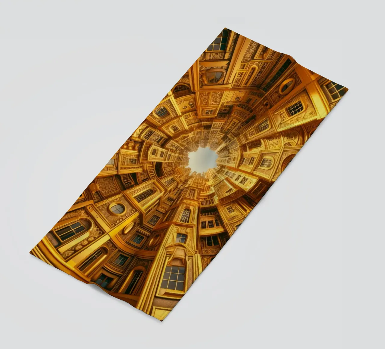 Sphere 050 - Golden Circular Architecture telo mare da Spheres