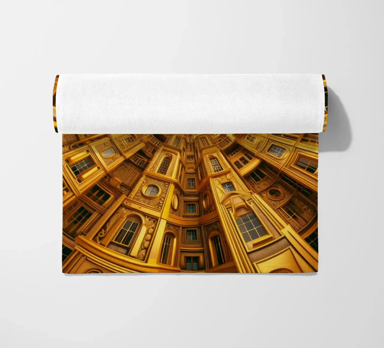 Sphere 050 - Golden Circular Architecture telo mare da Spheres