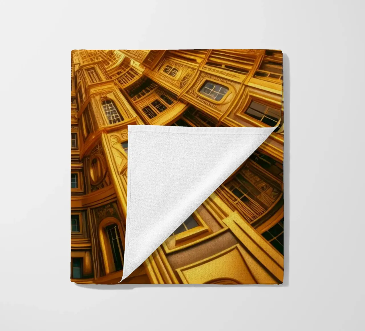 Sphere 050 - Golden Circular Architecture telo mare da Spheres