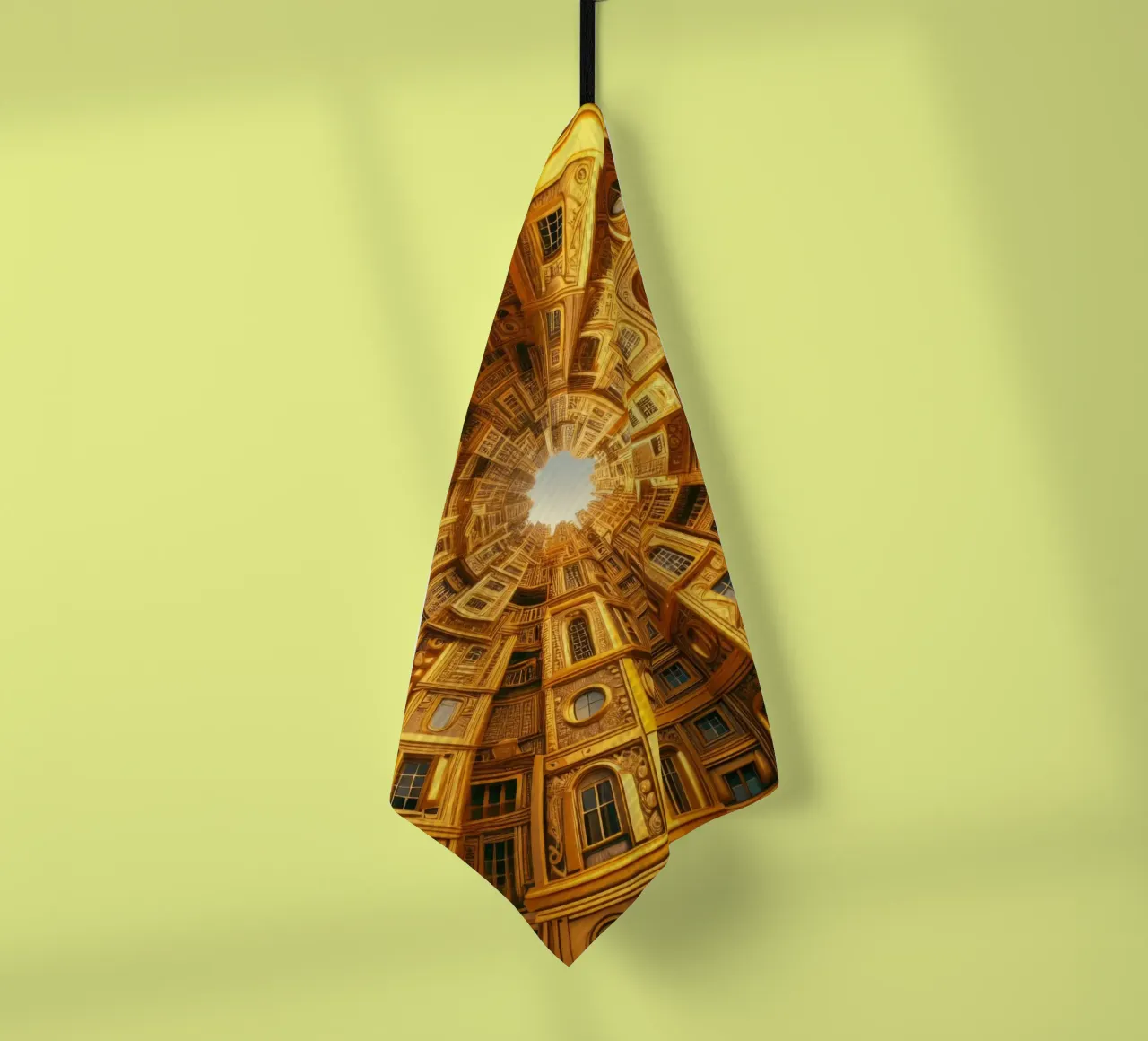 Sphere 050 - Golden Circular Architecture canovaccio da cucina da Spheres