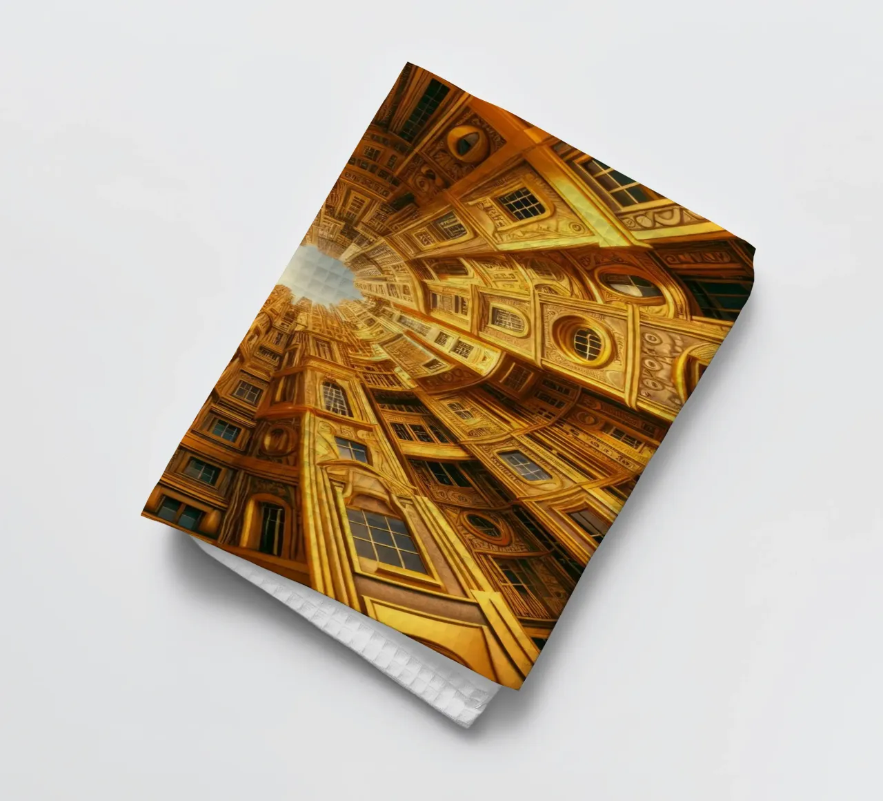 Sphere 050 - Golden Circular Architecture canovaccio da cucina da Spheres