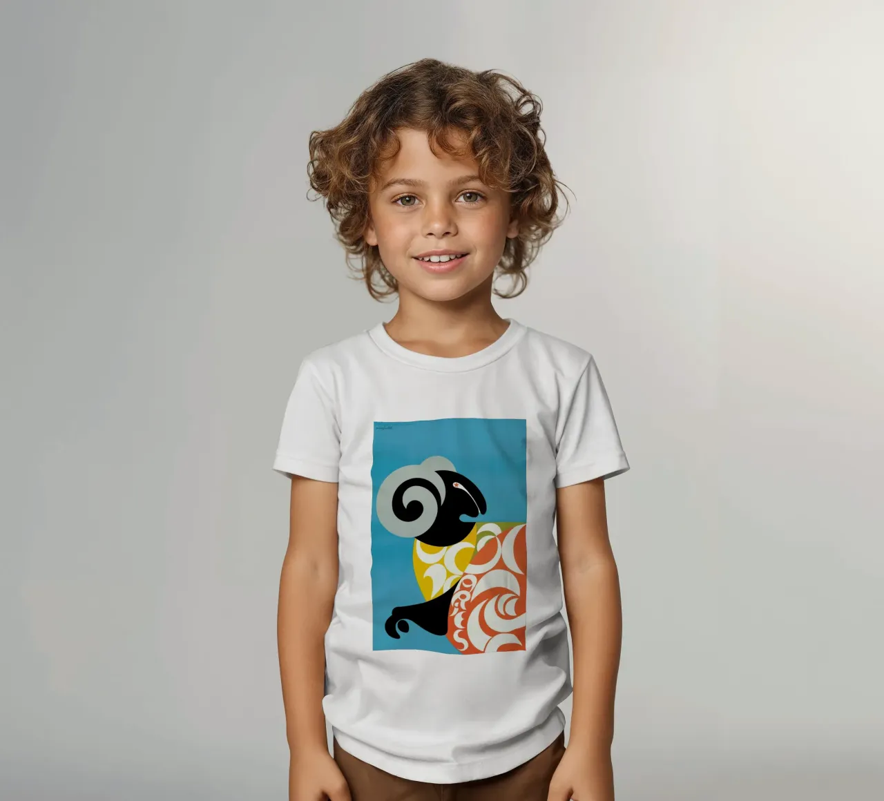 Aries kids t-shirt by Simboli Design