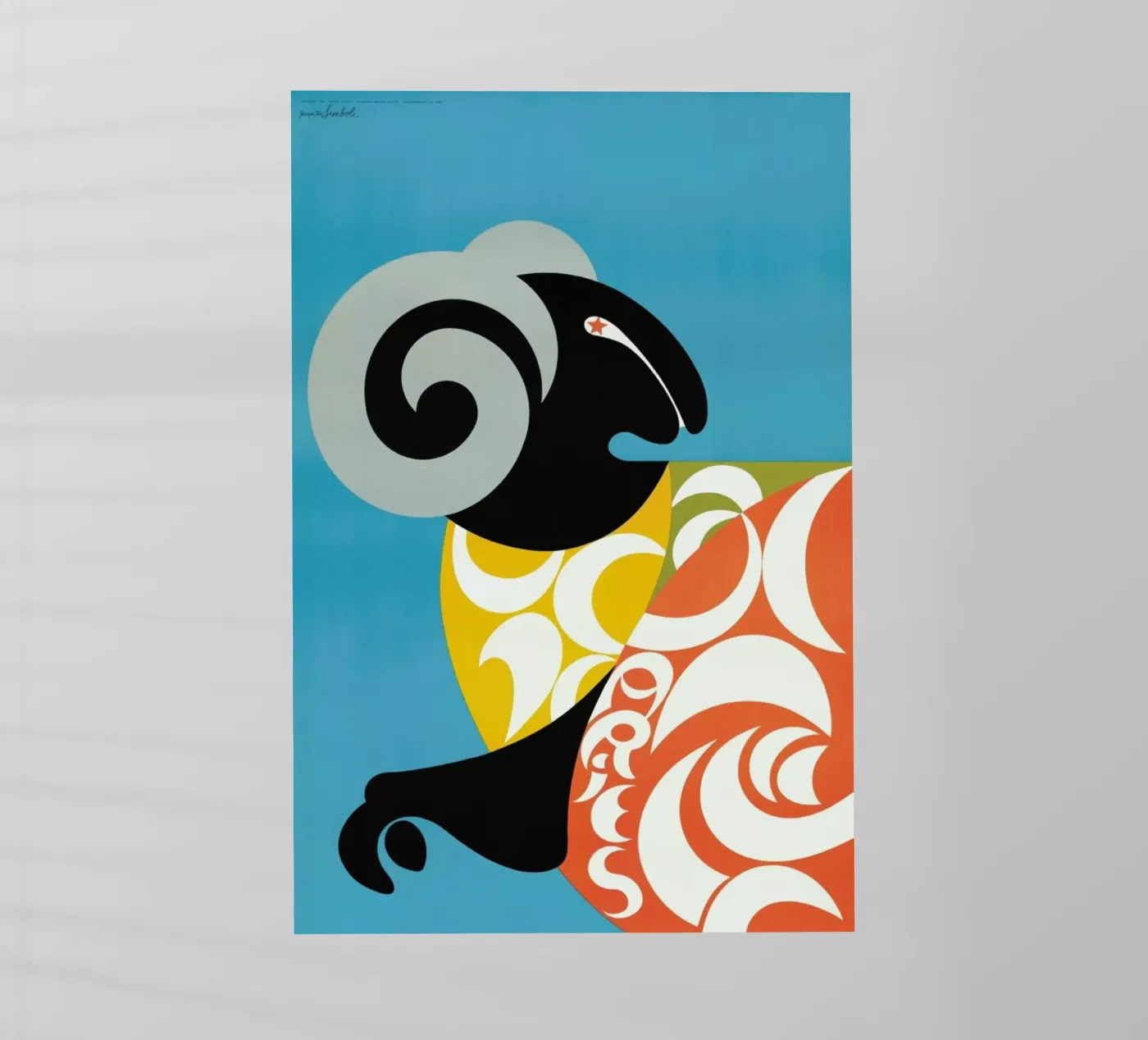 Aries pellicola backlit da Simboli Design