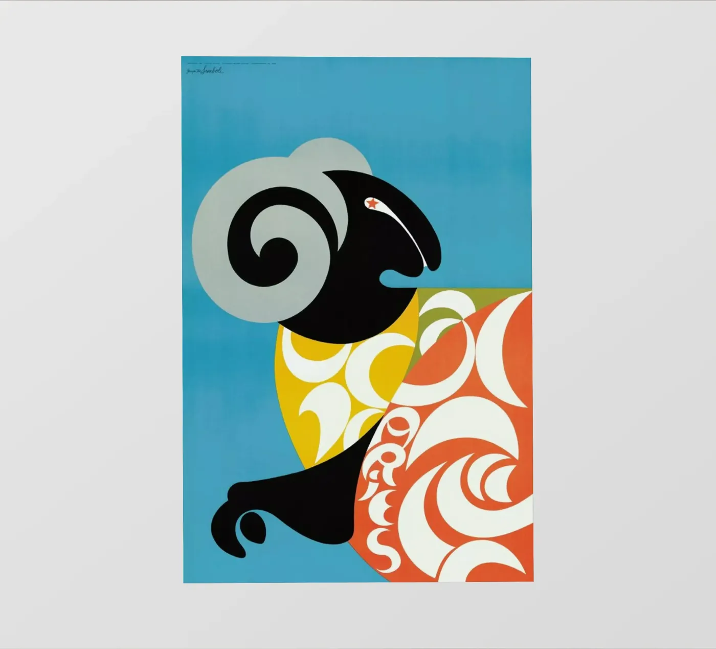Aries pellicola backlit da Simboli Design