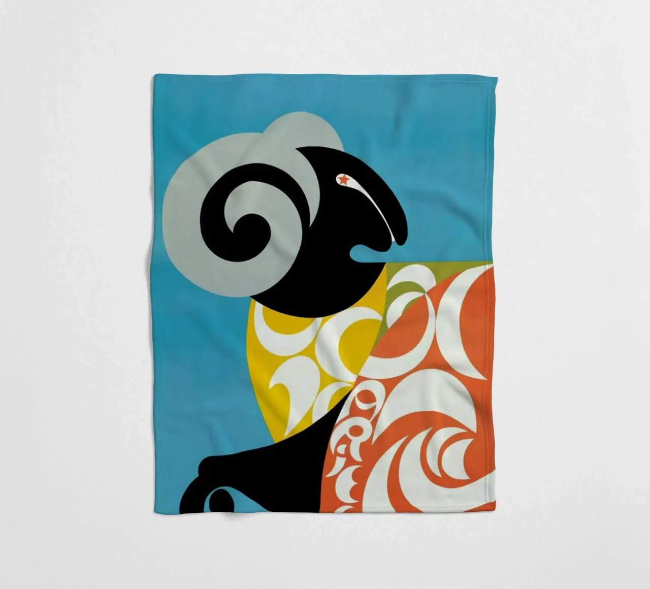 Aries fleecedeken van Simboli Design