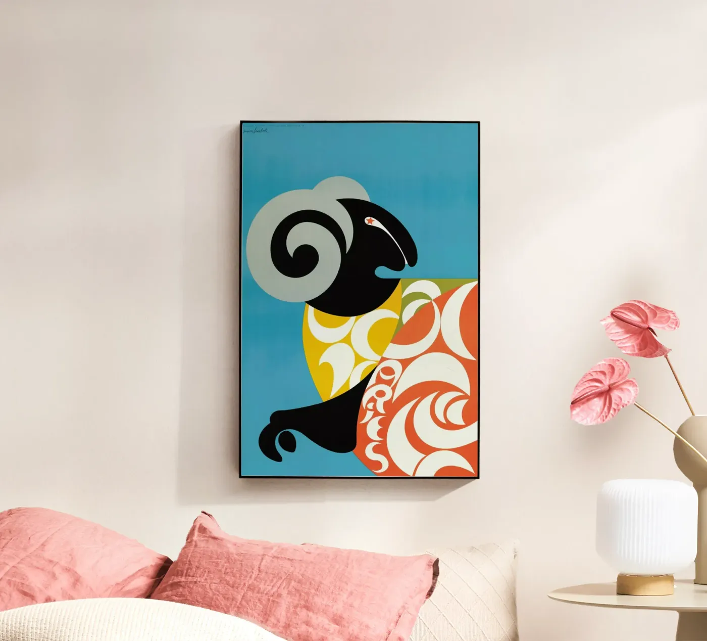 Aries Acryl-Glas von Simboli Design