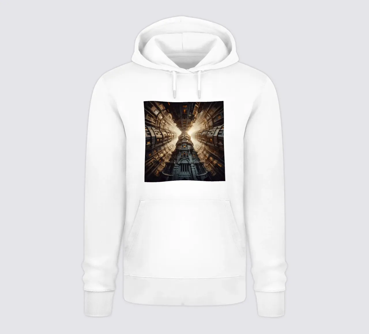 Sphere 051 - Towering Symmetrical Architecture sweat à capuche de Spheres