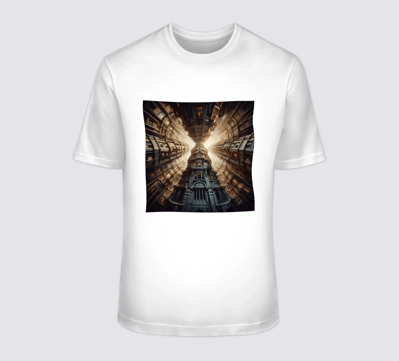 Sphere 051 - Towering Symmetrical Architecture t-shirt da Spheres