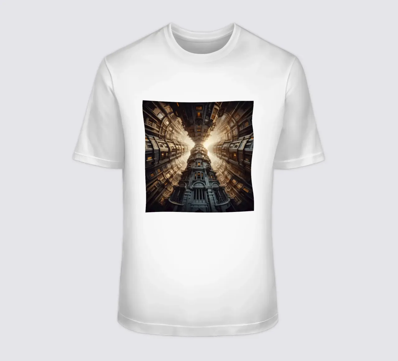 Sphere 051 - Towering Symmetrical Architecture t-shirt da Spheres