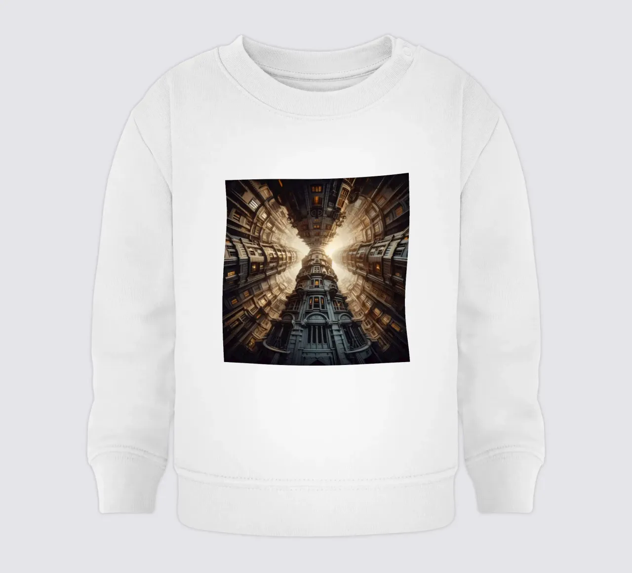 Sphere 051 - Towering Symmetrical Architecture sweat pour bébé de Spheres