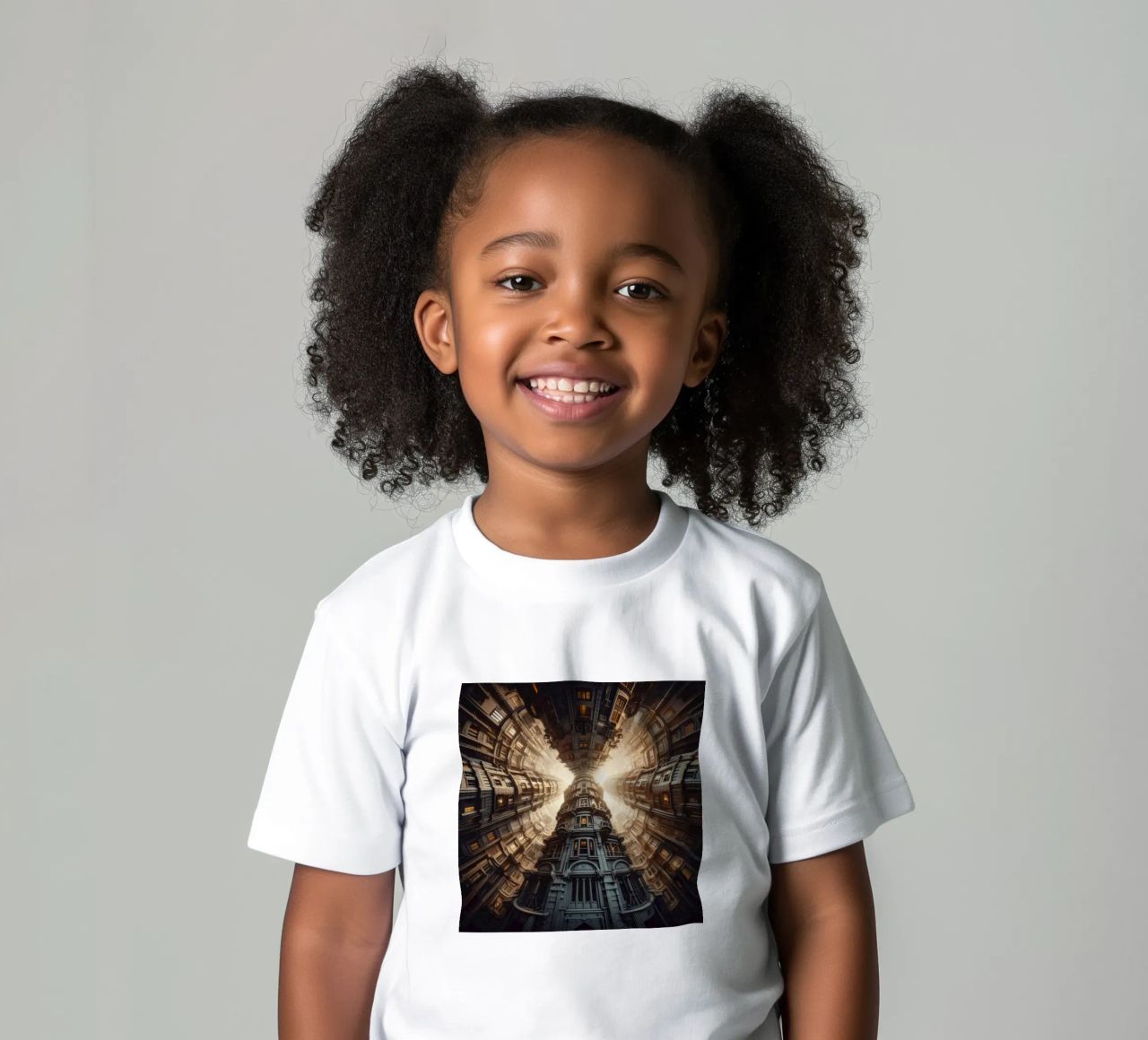 Sphere 051 - Towering Symmetrical Architecture t-shirt bambini da Spheres