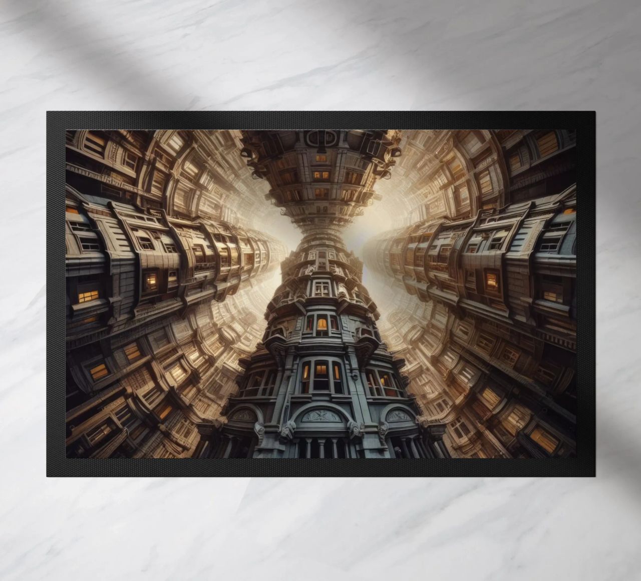 Sphere 051 - Towering Symmetrical Architecture zerbino da Spheres