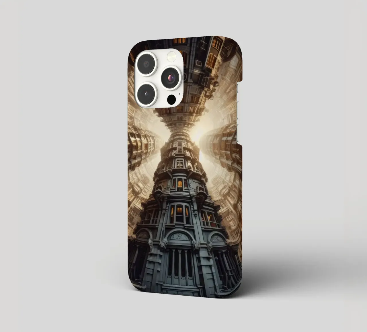 Sphere 051 - Towering Symmetrical Architecture cover iphone da Spheres
