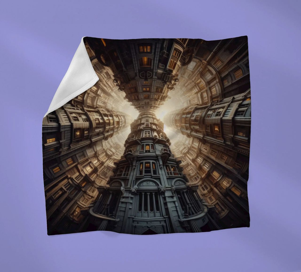 Sphere 051 - Towering Symmetrical Architecture coperta in pile da Spheres
