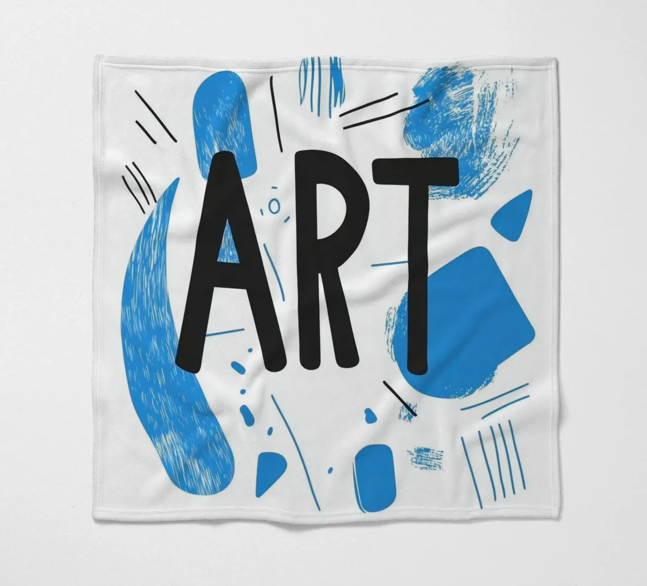 Art - 1 fleece blanket by Art Typo Essentiel