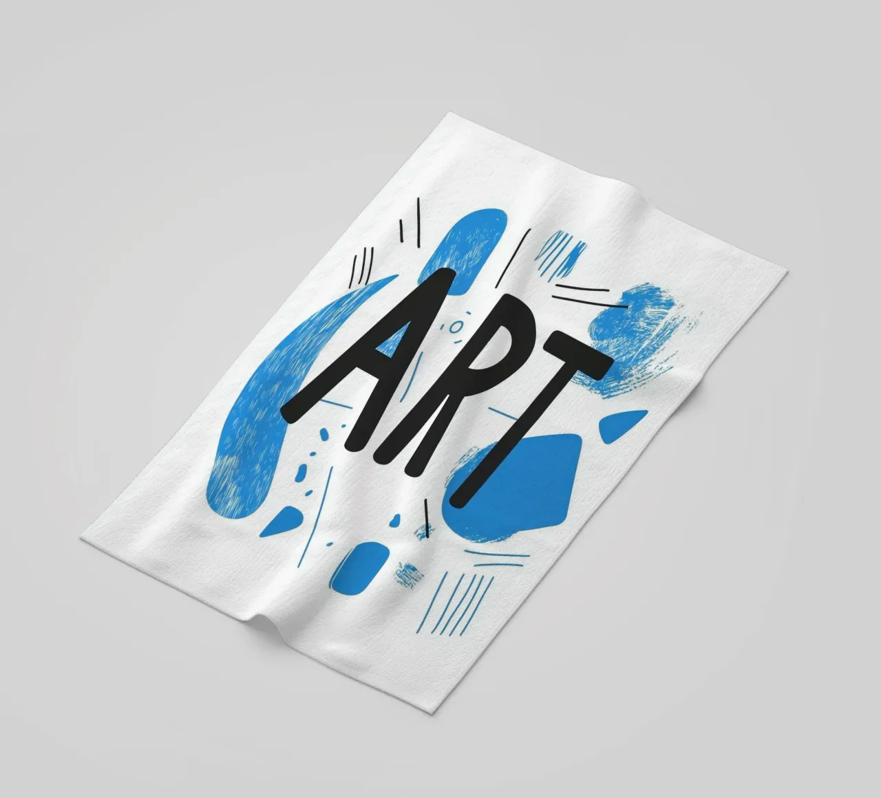 Art - 1 beach towel by Art Typo Essentiel