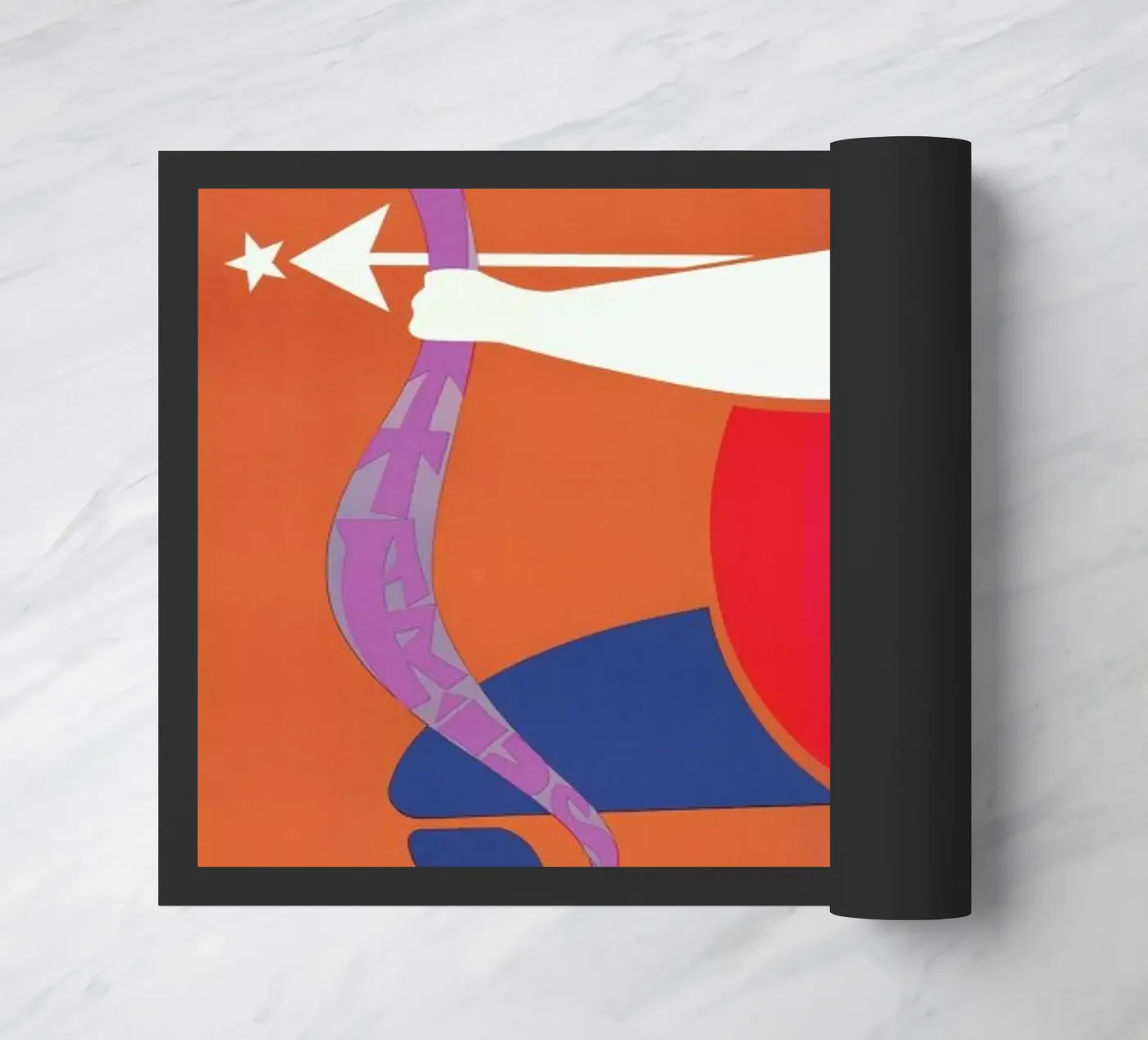 Sagittarius deurmat van Simboli Design