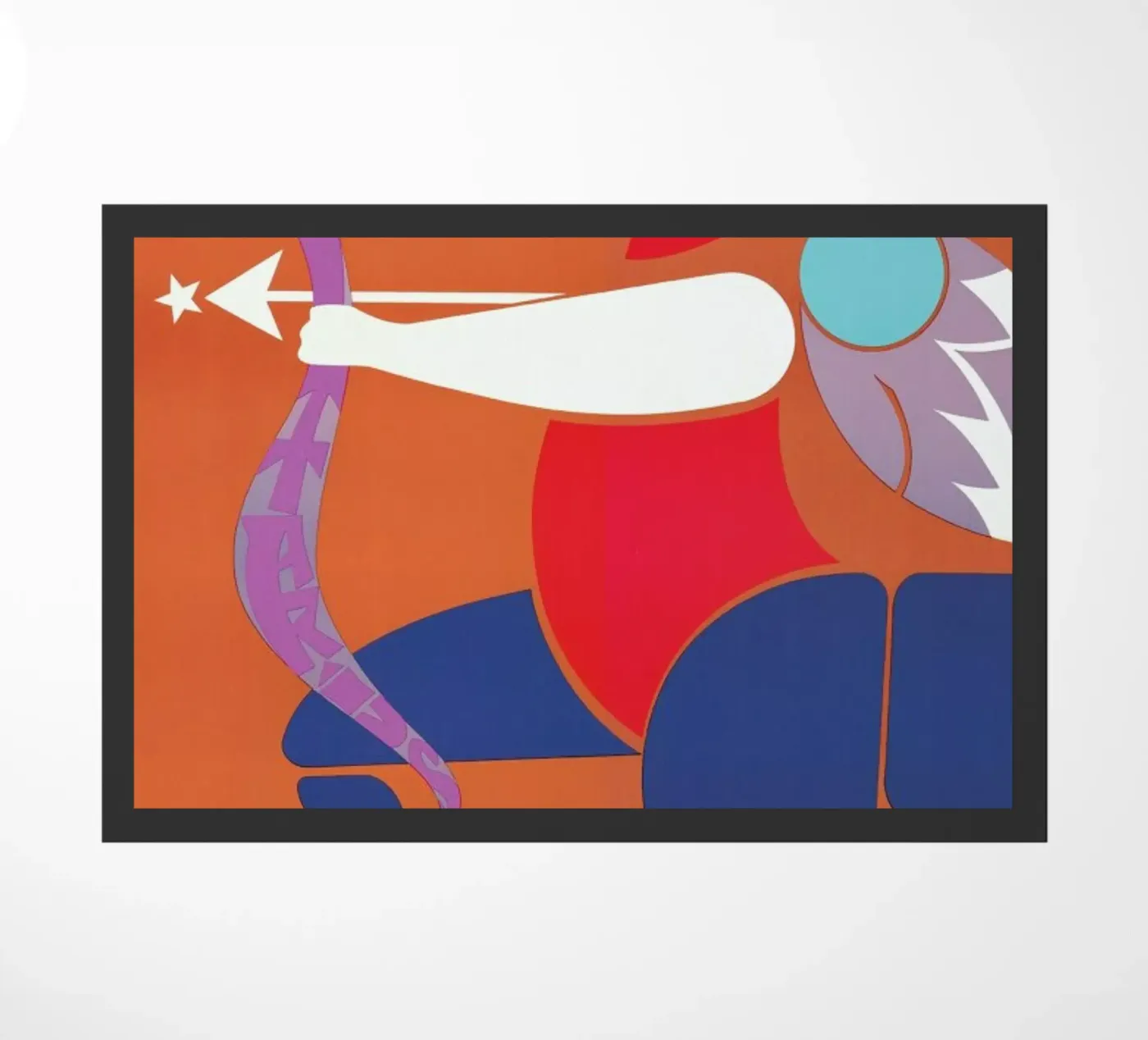 Sagittarius deurmat van Simboli Design