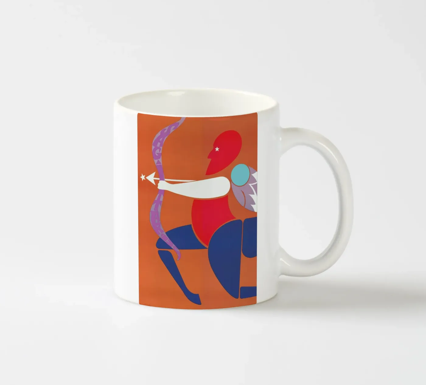 Sagittarius ceramic mug by Simboli Design