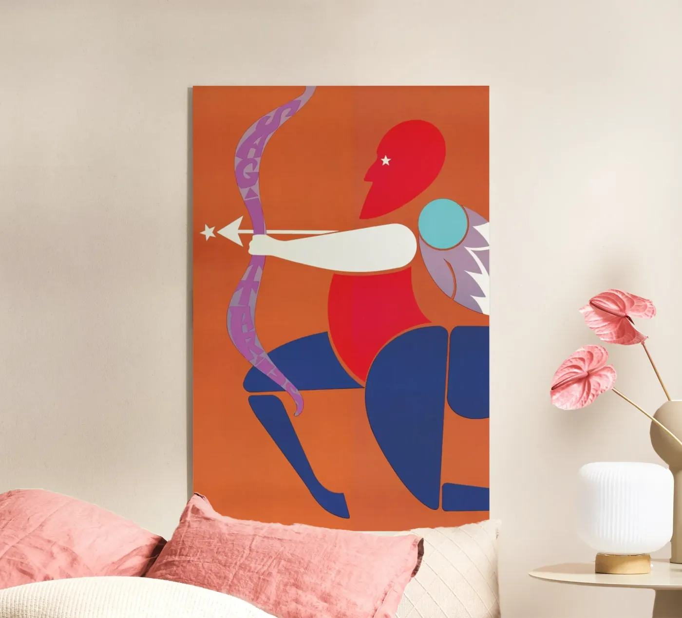 Sagittarius Acryl-Glas von Simboli Design