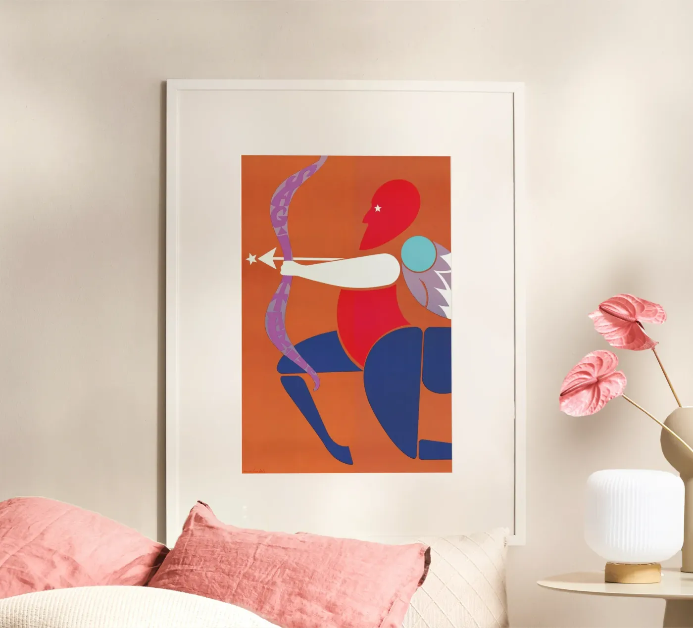 Sagittarius poster by Simboli Design