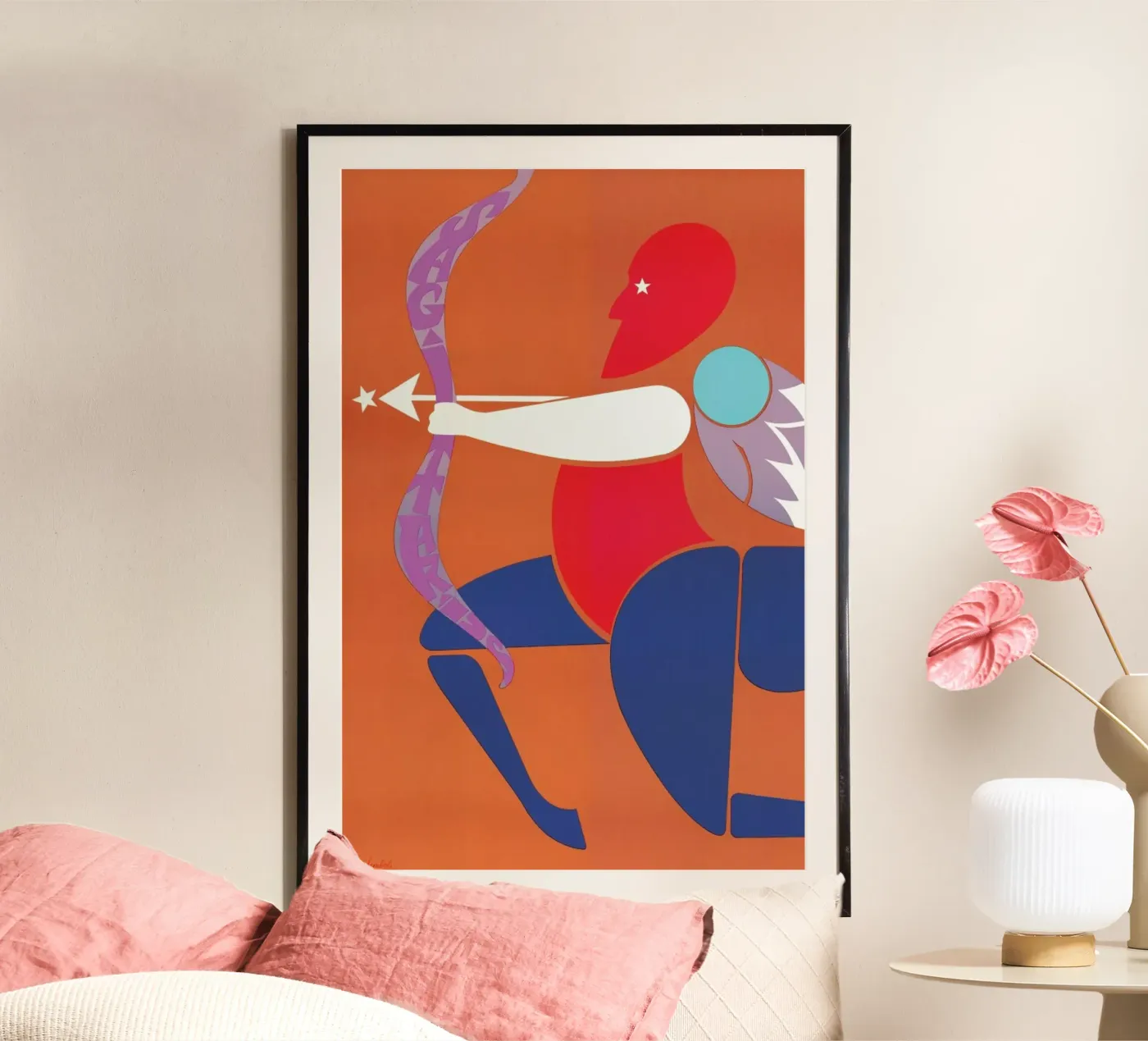 Sagittarius poster by Simboli Design