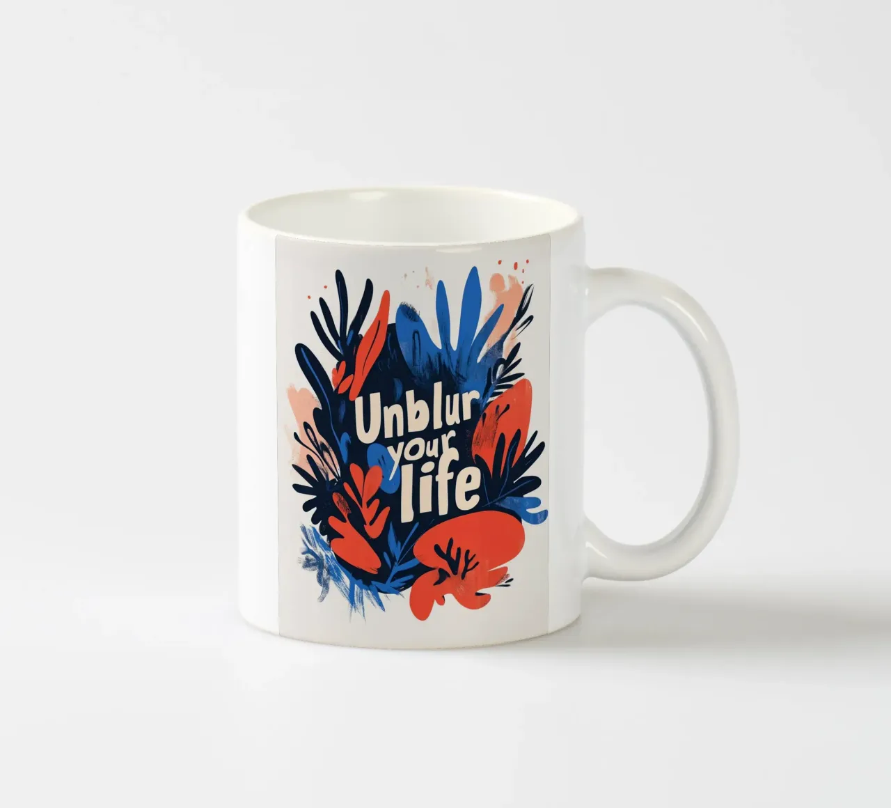 Unblur - 1 tazza in ceramica da Art Typo Essentiel