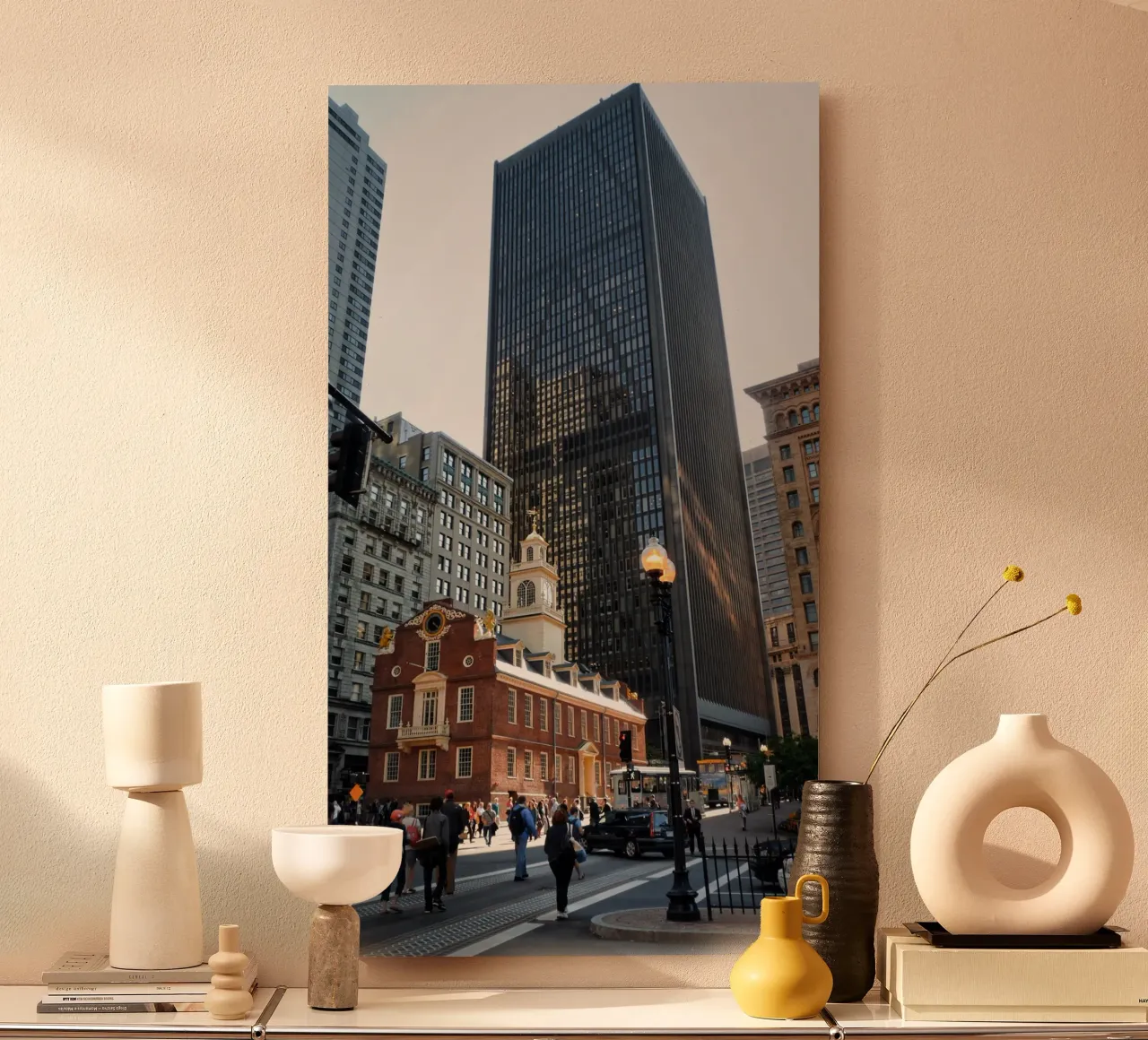 Boston: Antico e moderno - Architettura in contrasto alluminio dibond da Ben & Clo creations