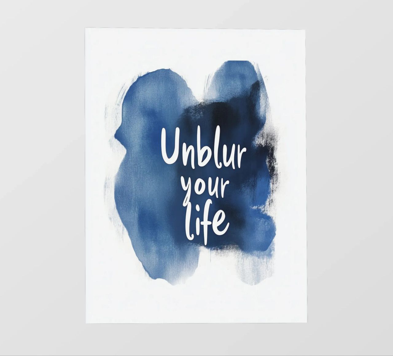 Unblur - 3 telo in pvc da Art Typo Essentiel